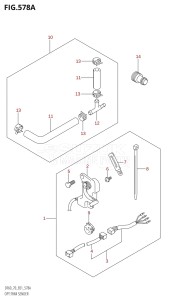 DF70 From 07001F-861001 (E01)  1998 drawing OPT:TRIM SENDER