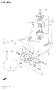 DT30 From 03004-010001 ()  2010 drawing FUEL PUMP (DT25,DT30,DT30R)