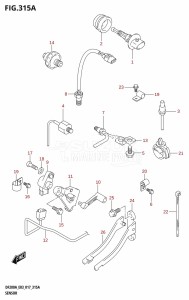 DF200AZ From 20003Z-710001 (E03)  2017 drawing SENSOR