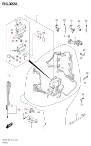 DF100C From 10005F-340001 (E01)  2023 drawing HARNESS