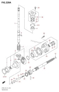 DF70A From 07003F-210001 (E03)  2012 drawing TRANSMISSION