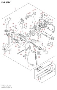 DF140AZ From 14003Z-710001 (E11 E40)  2017 drawing OPT:REMOTE CONTROL (1) (DF115AZ:E11)