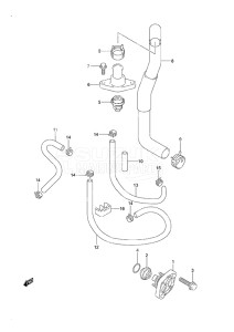 Outboard DF 60A drawing Thermostat