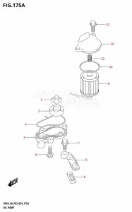 DF6A From 00603F-440001 (P03 )  2024 drawing OIL PUMP