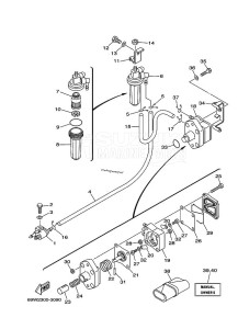 F60AETL drawing FUEL-TANK