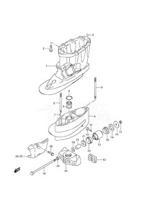 DF 90A drawing Drive Shaft Housing