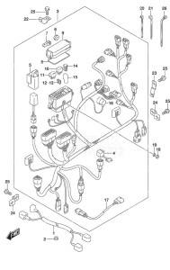 DF 50A drawing Harness High Thrust