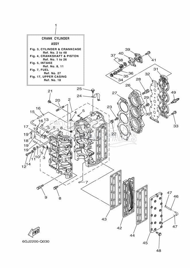 CYLINDER--CRANKCASE