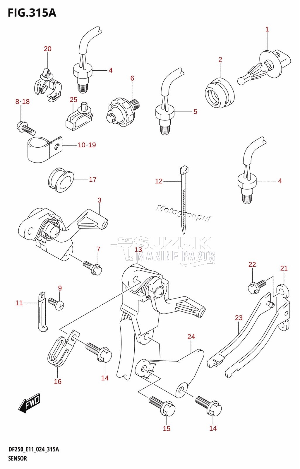 SENSOR (DF200T)