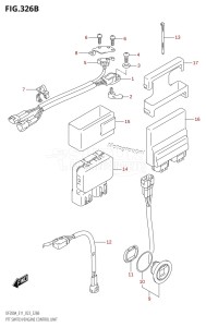 DF175A From 17503F-340001 (E11 E40)  2023 drawing PTT SWITCH /​ ENGINE CONTROL UNIT (DF175AT,DF175AZ)