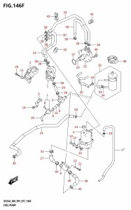 DF30A From 03003F-710001 (P01 P40)  2017 drawing FUEL PUMP (DF30AR:P01)