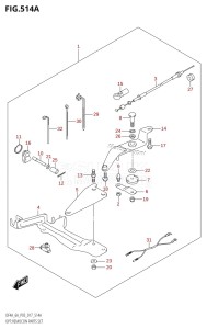 DF4A From 00403F-710001 (P03)  2017 drawing OPT:REMOCON PARTS SET