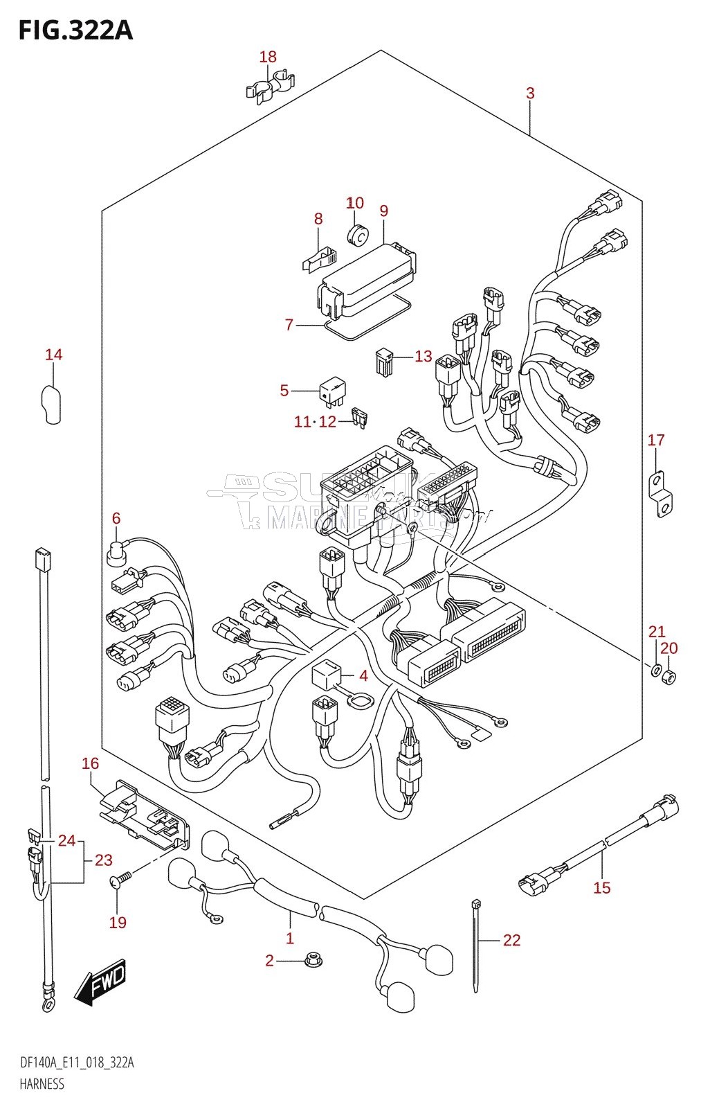 HARNESS (DF100AT)