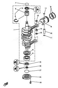 25B drawing CRANKSHAFT--PISTON