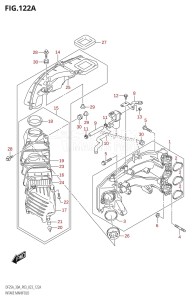 DF30A From 03003F-240001 (P03)  2022 drawing INTAKE MANIFOLD (020:(DF25A,DF25AT,DF25ATH))