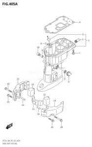 DF25A From 02504F-240001 (P03)  2022 drawing DRIVE SHAFT HOUSING (DF25A)