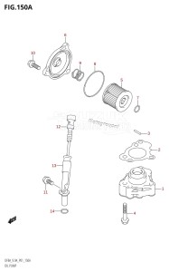 DF9.9A From 00994F-010001 (P01)  2010 drawing OIL PUMP.