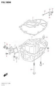 05004F-710001 (2017) 50hp E01-Gen. Export 1 (DF50AVT  DF50AVTH) DF50A drawing OIL PAN (DF60ATH:E40)