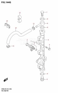 DF50A From 05003F-210001 (E01)  2012 drawing FUEL INJECTOR (DF60A:E40)