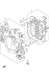 DF 200 drawing Throttle Body