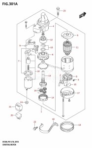 DF20A From 02002F-610001 (P01)  2016 drawing STARTING MOTOR (E-STARTER)