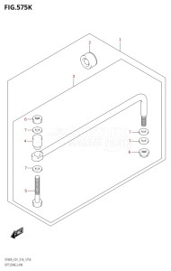 05003F-610001 (2016) 50hp E01-Gen. Export 1 (DF50A  DF50ATH) DF50A drawing OPT:DRAG LINK (DF60AVTH:E40)