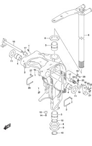 Outboard DF 150 drawing Swivel Bracket