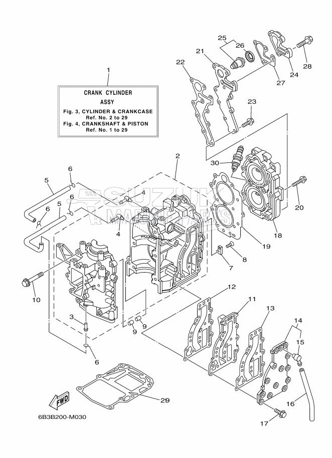 CYLINDER--CRANKCASE