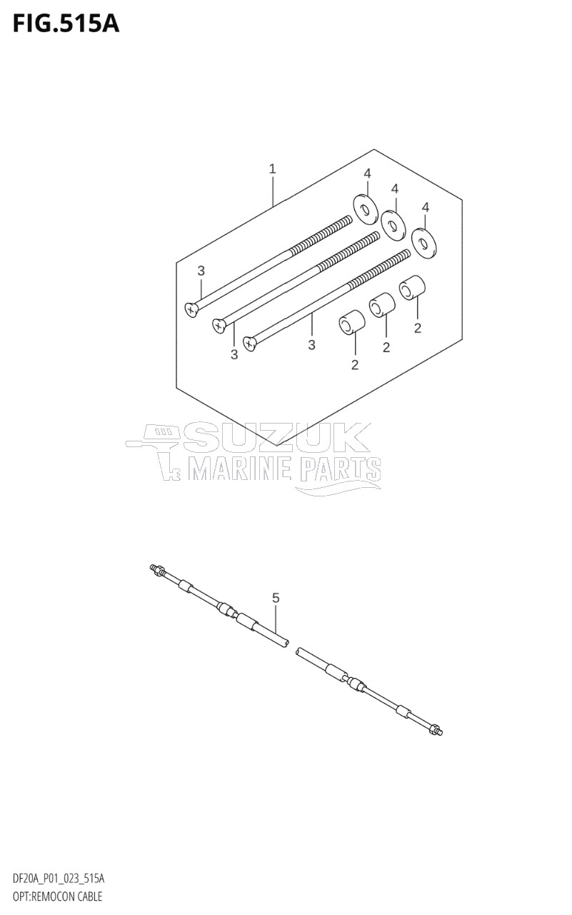 OPT:REMOCON CABLE (SEE NOTE)