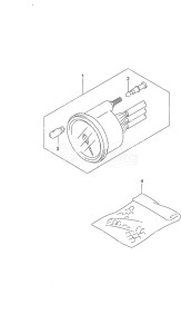 DF 9.9A drawing Opt: Meter - w/Remote Control