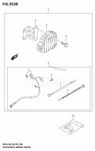 DF25A From 02504F-510001 (P03)  2015 drawing OPT:ELECTRICAL (MANUAL STARTER) (DF25AQ:P03:M-STARTER)