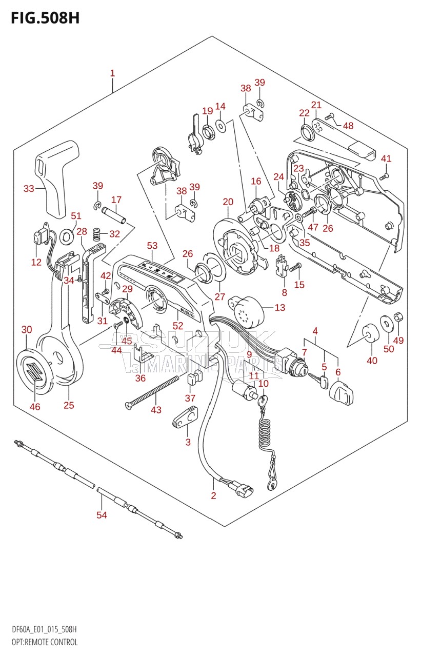 OPT:REMOTE CONTROL (DF60AVT:E40)