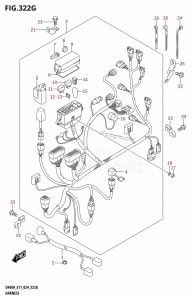 DF50AVT From 05004F-440001 (E03)  2024 drawing HARNESS (DF40A,DF40ATH,DF50A,DF50ATH)