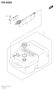 06003F-140001 (2021) 60hp E11-Gen. Export 2 (DF60AVT  DF60AVT_   DF60AVT   DF60AVTH  DF60AVTH_   DF60AVTH) DF60A drawing FUEL TANK (E01,E11,E34,E40)