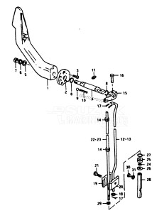 DT7.5 From c-10001 ()  1982 drawing CLUTCH