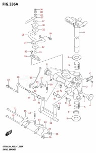 DF30A From 03003F-710001 (P40)  2017 drawing SWIVEL BRACKET (DF25A:P03)