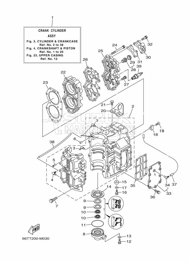 CYLINDER--CRANKCASE