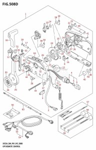 DF30A From 03003F-510001 (P01 P40)  2015 drawing OPT:REMOTE CONTROL (DF30ATH:P01)