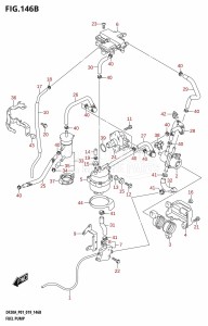 DF9.9B From 00995F-910001 (P01)  2019 drawing FUEL PUMP (P40)