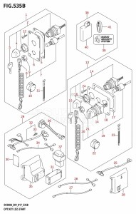 DF200A From 20003F-710001 (E01 E40)  2017 drawing OPT:KEY LESS START (DF200AZ:E01)