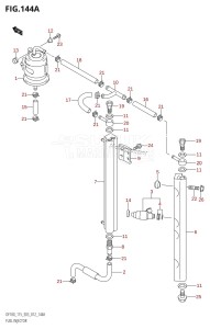 DF115Z From 11502Z-010001 (E03)  2010 drawing FUEL INJECTOR