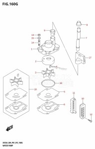 DF30A From 03003F-510001 (P01 P40)  2015 drawing WATER PUMP (DF30AT:P01)