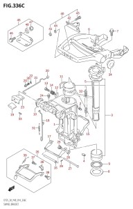 DT25 From 02503K-410001 (P36-)  2014 drawing SWIVEL BRACKET (DT30R:P40)