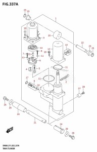 DF40A From 04003F-040001 (E01 E11)  2020 drawing TRIM CYLINDER ((DF40A,DF40ATH,DF50A,DF50ATH):(020,021))