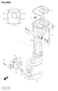 DF9.9A From 00994F-340001 (P01)  2023 drawing DRIVE SHAFT HOUSING