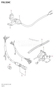 DT25 From 02503K-510001 (P36-)  2015 drawing SWITCH (DT30R:P40)