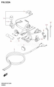 DF8A From 00801F-710001 (P01)  2017 drawing HARNESS (DF8A:P01)