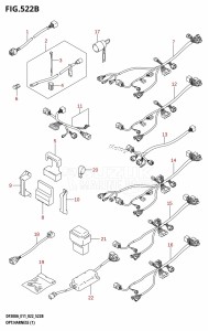 DF300A From 30002P-240001 (E11 E40)  2022 drawing OPT:HARNESS (1) (022)