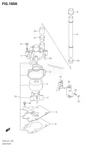 DF300Z From 30001Z-780001 (E01)  2007 drawing WATER PUMP