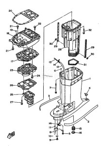 L250AET drawing UPPER-CASING